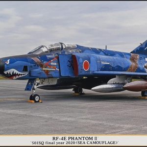 1/48 RF-4E (501.sq Final Year) Savaş Uçağı Maketi, Hasegawa 07483