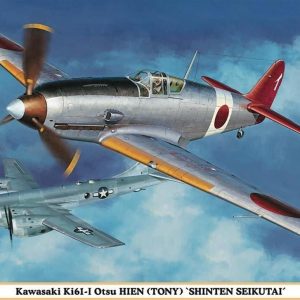 1/32 Kawasaki KI61-I Otsu Hien (Tony) Shinte Savaş Uçağı Maketi, Hasegawa 08212