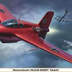 1/32 Messerschmitt ME163B Komet Ekdo 16 Savaş Uçağı Maketi, Hasegawa 08213
