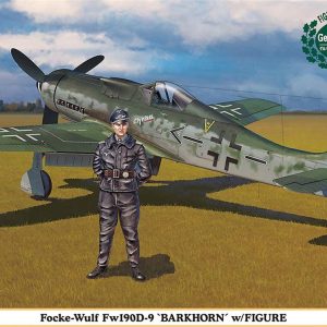 1/32 Focke-Wulf FW190D-9 Barkhorn ve Figürü Savaş Uçağı Maketi, Hasegawa 08251