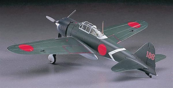 1/48 Mitsubishi A6M3 Zero Fighter Type 22 (Zeke) Savaş Uçağı Maketi, Hasegawa 09117