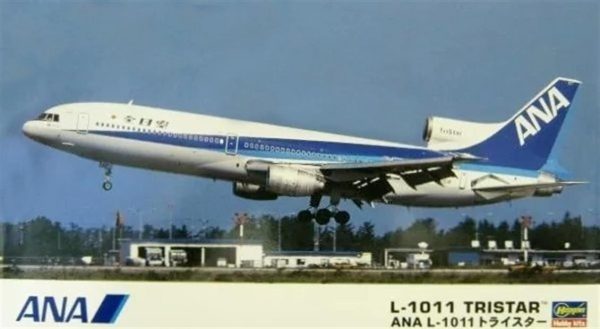 1/200 Lockheed L-1011 Tristar Yolcu Uçağı Maketi, Hasegawa 10673