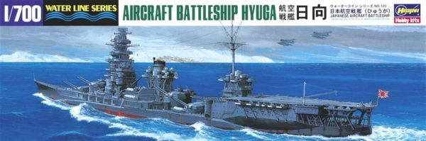 1/700 IJN Hyuga Savaş Gemisi Maketi, Hasegawa 49120