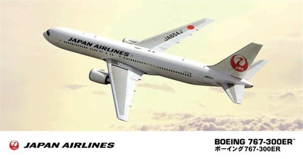 1/200 Boeing 767-300ER JAL Yolcu Uçağı Maketi, Hasegawa 10713