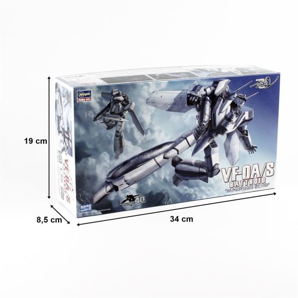 1/72 VF-0A/S Battroid (Macross Zero) Macross-Robotech TV Serisi Bilim Kurgu Maketi, Hasegawa 65720 - Görsel 5