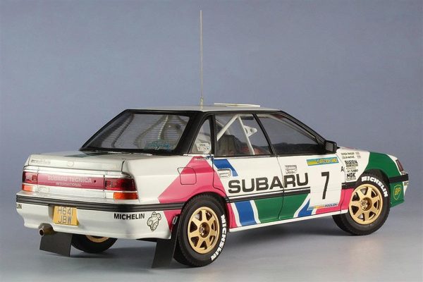 1/24 Subaru Legacy RS 1992 İsveç Rallisi Yarış Aracı Maketi, Hasegawa 20290 - Görsel 3