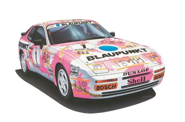 1/24 Porsche 944 Turbo Racing Yarış Aracı Maketi, Hasegawa 20315 - Görsel 2