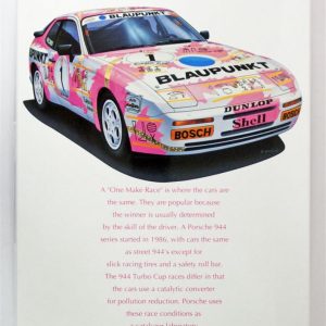 1/24 Porsche 944 Turbo Racing Yarış Aracı Maketi, Hasegawa 20315