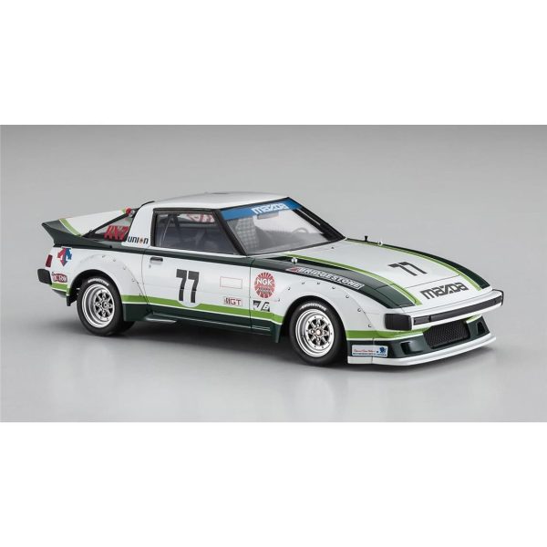 1/24 Mazda Savanna RX-7 (SA22C) (1979 Portland Car No.77) Yarış Aracı Maketi, Hasegawa 20661 - Görsel 2