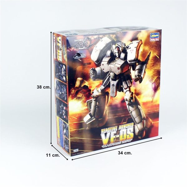 1/72 Reactive Armored vf-0s (Macross Zero) Macross-Robotech TV Serisi Bilim Kurgu Maketi, Hasegawa 65721 - Görsel 5