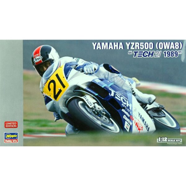 1/12 Yamaha YZR500 1989 Motosiklet Maketi, Hasegawa 21708