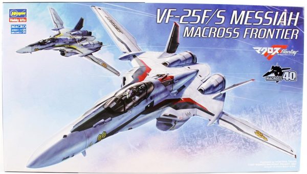 1/72 VF-25F/S Messiah Macross Frontier Macross-Robotech TV Serisi Bilim Kurgu Maketi, Hasegawa 65724