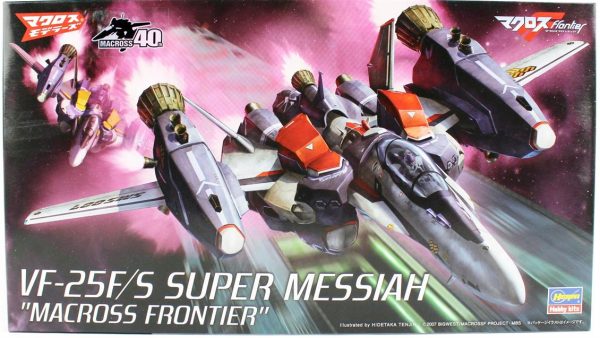 1/72 VF-25F/S Super Messiah Macross Frontier Macross-Robotech TV Serisi Bilim Kurgu Maketi, Hasegawa 65727