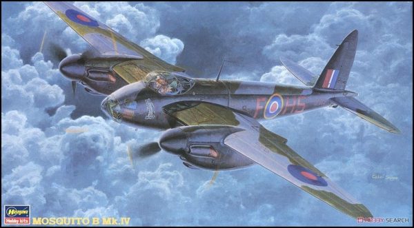 1/72 Mosquito B Mk. IV Savaş Uçağı Maketi, Hasegawa 51217