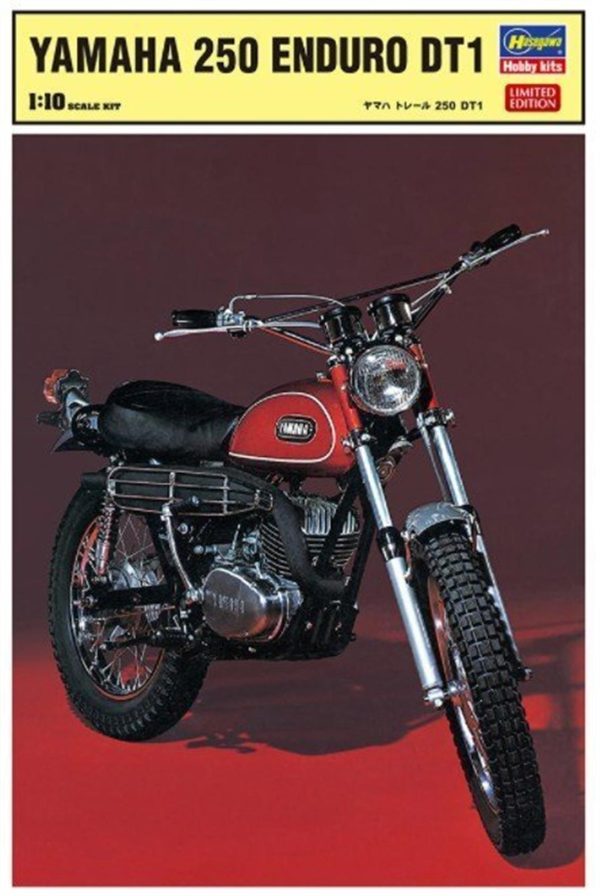 1/10 Yamaha 250 Enduro DT1 Motosiklet Maketi, Hasegawa 52171