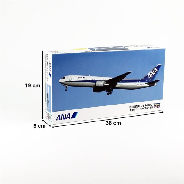 1/200 ANA B767-300 Yolcu Uçağı Maketi, Hasegawa 10706 - Görsel 5