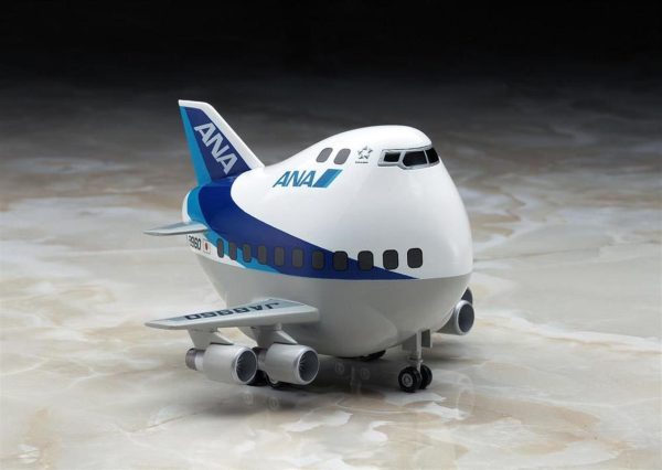 ANA B747-400D Yolcu Uçağı (Eggplane Serisi) Maketi, Hasegawa 60505 - Görsel 2