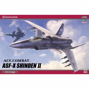 1/72 Ace Combat ASF-X Shinden II Savaş Uçağı Bilim Kurgu Maketi, Hasegawa 64503