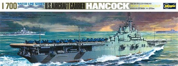 1/700 ABD Hancock Uçak Gemisi Maketi, Hasegawa 49708