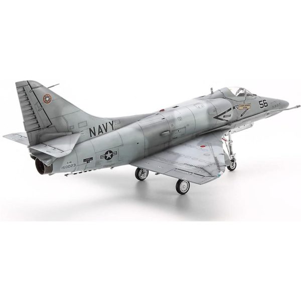 1/48 A-4E Skyhawk (Top Gun) Savaş Uçağı Maketi, Hasegawa 07523 - Görsel 3