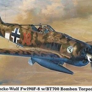 1/48 Focke-Wulf FW190F-8 ve BT700 Torpido Savaş Uçağı Maketi, Hasegawa 09950
