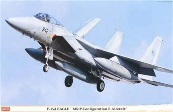 1/48 F-15J Eagle Msip Configuration II AIRCR Savaş Uçağı Maketi, Hasegawa 09957