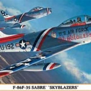 1/48 F-86F-35 Sabre Skyblazers Savaş Uçağı Maketi, Hasegawa 09969