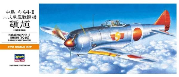 1/72 Nakajima Ki44-II Shoki (Tojo) Savaş Uçağı Maketi, Hasegawa 00132