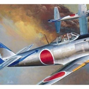 1/72 Mitsubishi J2M3 Raiden (Jack) Savaş Uçağı Maketi, Hasegawa 00135