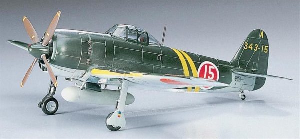 1/72 Kawanishi N1K2-J Shidenkai (George) Savaş Uçağı Maketi, Hasegawa 00136 - Görsel 2