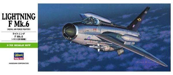 1/72 Lightning F Mk.6 Savaş Uçağı Maketi, Hasegawa 00245