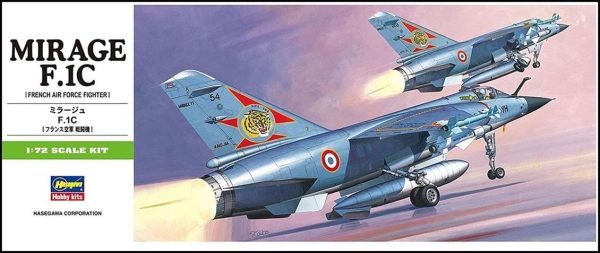 1/72 Mirage F.1C Savaş Uçağı Maketi, Hasegawa 00234
