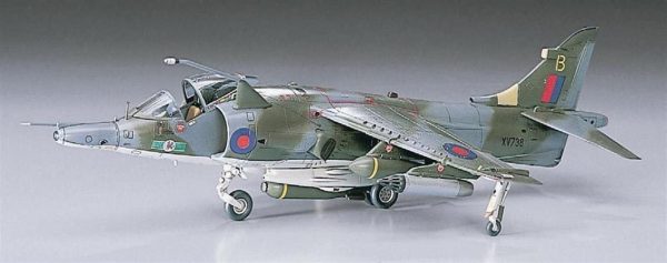1/72 Harrier GR. Mk.3 Savaş Uçağı Maketi, Hasegawa 00236 - Görsel 2