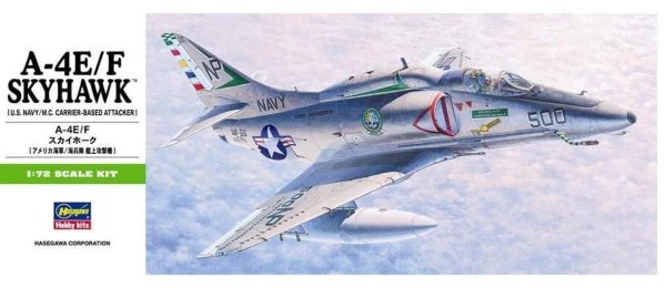 1/72 A-4E/F Skyhawk Savaş Uçağı Maketi, Hasegawa 00239