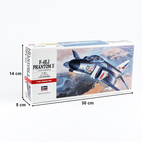 1/72 F-4EJ Phantom II Savaş Uçağı Maketi, Hasegawa 01331 - Görsel 5