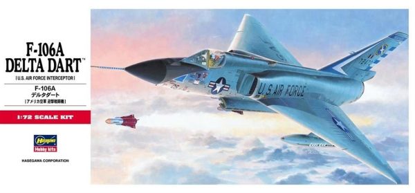 1/72 F-106A Delta Dart Savaş Uçağı Maketi, Hasegawa 00341