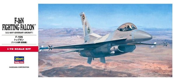 1/72 F-16N Top Gun Savaş Uçağı Maketi, Hasegawa 00342