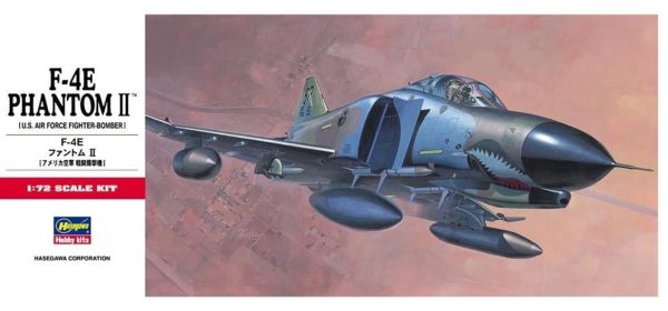 1/72 F-4E Phantom II Savaş Uçağı Maketi, Hasegawa 00332