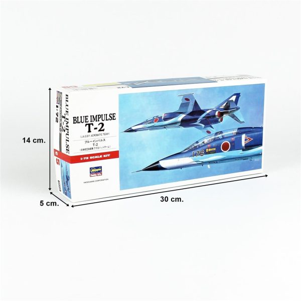 1/72 Blue Impulse T-2 J.A.S.D.F. Gösteri Ekibi Savaş Uçağı Maketi, Hasegawa 01335 - Görsel 4