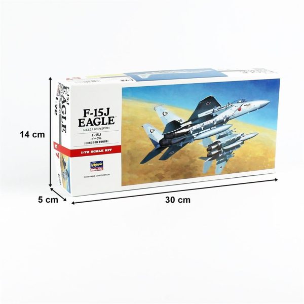 1/72 F-15J Eagle Savaş Uçağı Maketi, Hasegawa 01337 - Görsel 5