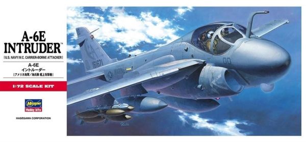 1/72 A-6E Intruder Savaş Uçağı Maketi, Hasegawa 00338