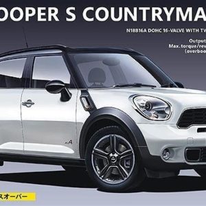 1/24 Mini Cooper S Countryman All4 Araba Maketi, Hasegawa 24121