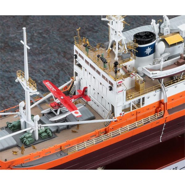 1/350 Antartika Gözlem Gemisi SOYA (Süper Detaylı) Maketi, Hasegawa 51152 - Görsel 4