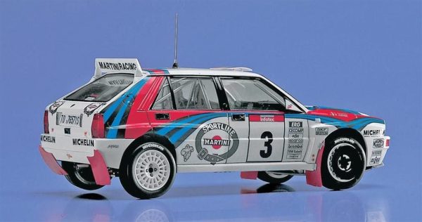 1/24 Lancia Super Delta (92 WRC Champion) Yarış Aracı Maketi, Hasegawa 25015 - Görsel 2