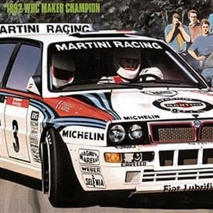 1/24 Lancia Super Delta (92 WRC Champion) Yarış Aracı Maketi, Hasegawa 25015