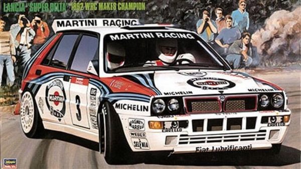 1/24 Lancia Super Delta (92 WRC Champion) Yarış Aracı Maketi, Hasegawa 25015
