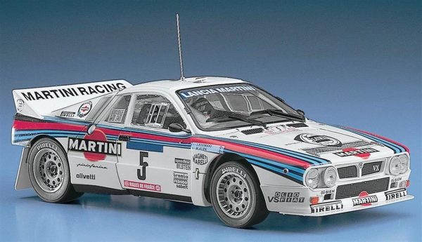 1/24 Lancia 037 (1984 Tour De Corse Ralli Şampiyonu) Yarış Aracı Maketi, Hasegawa 25030 - Görsel 2