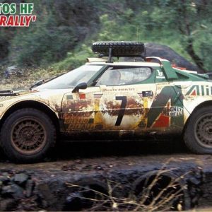 1/24 Lancia Stratos HF (1977 Safari Rallisi) Yarış Aracı Maketi, Hasegawa 25036