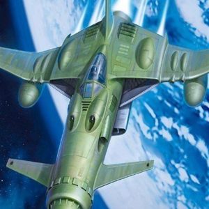 1/72 Space Wolf SW-190 Uzay Aracı Bilim Kurgu Maketi, Hasegawa 64501