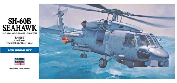 1/72 SH-60B Seahawk Askeri Helikopter Maketi, Hasegawa 00431